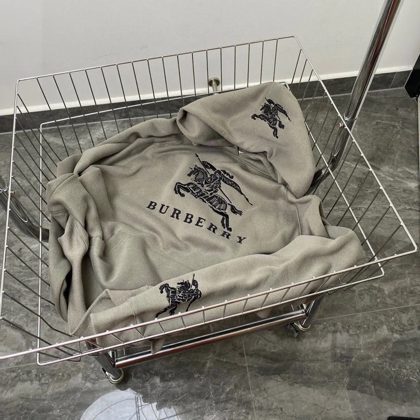 Classic Embroidered Fleece Sweatshirt