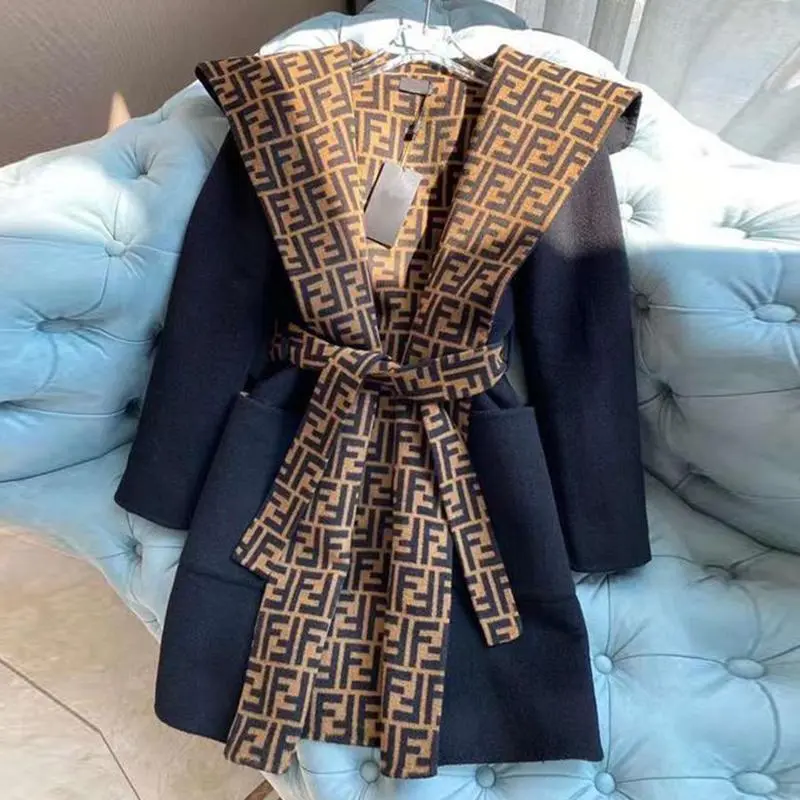 Fashion new double-sided woolen coat