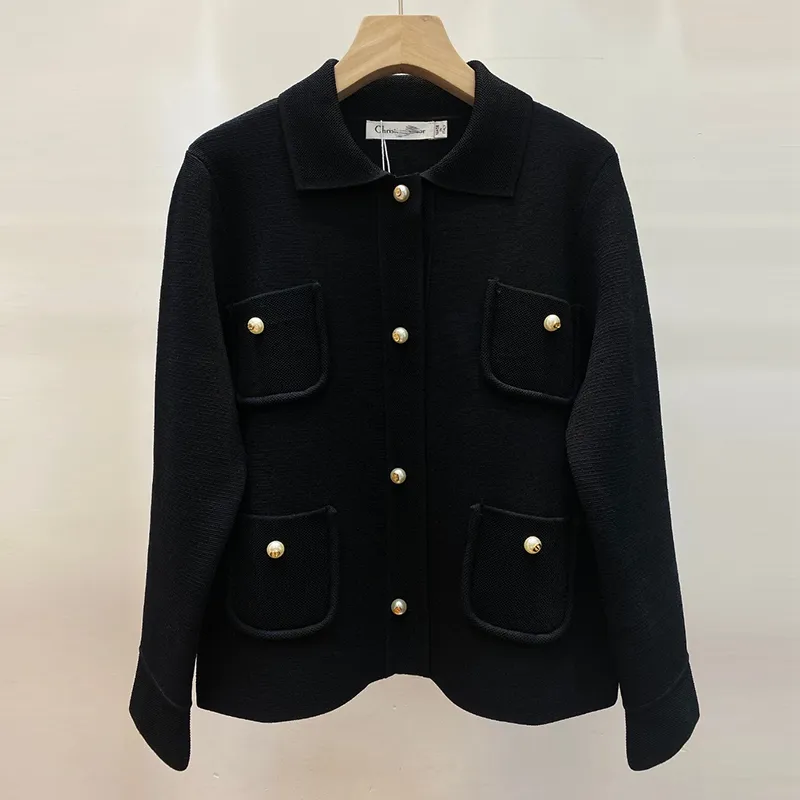 New Fashion Versatile Knitwear Coat