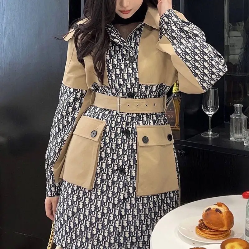 Fashion hooded long jacket