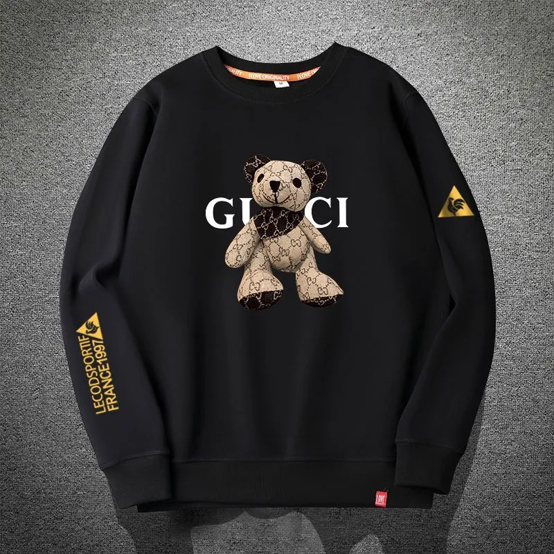 Round neck casual loose fleece sweater