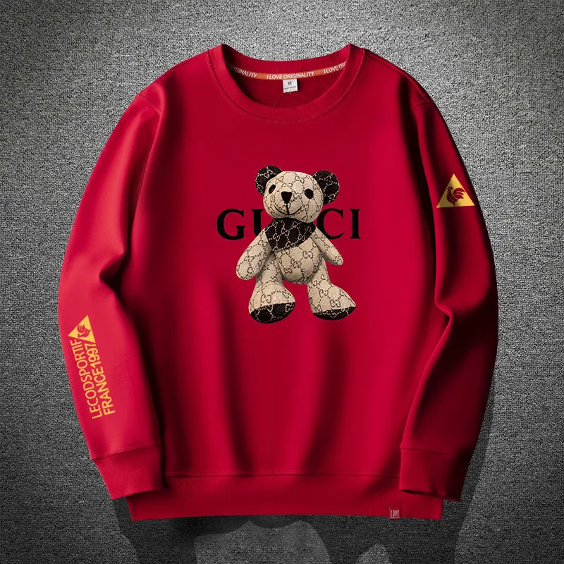 Round neck casual loose fleece sweater