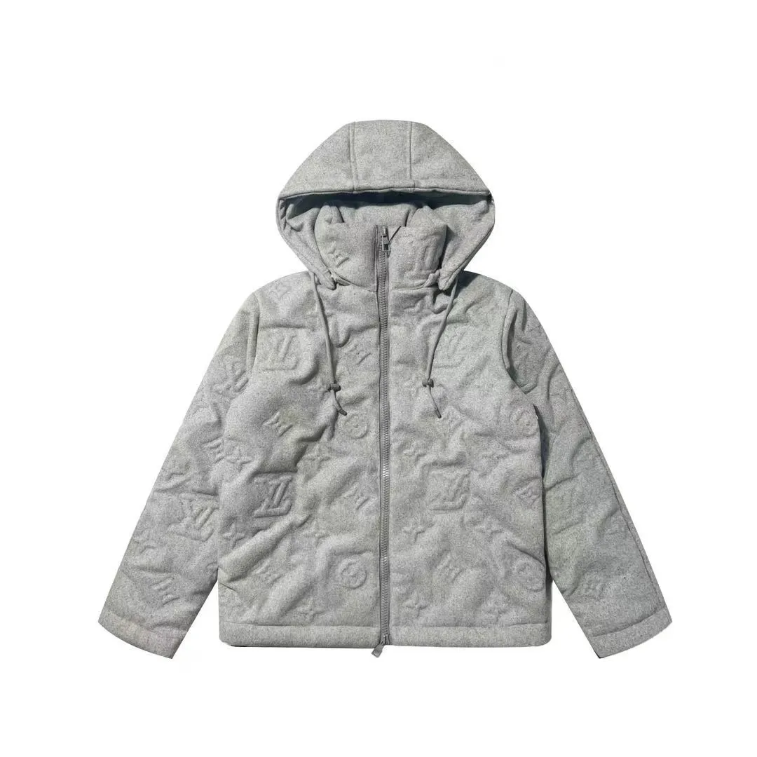 New Fashion Suit Jacket Embossing Process Down Jacket