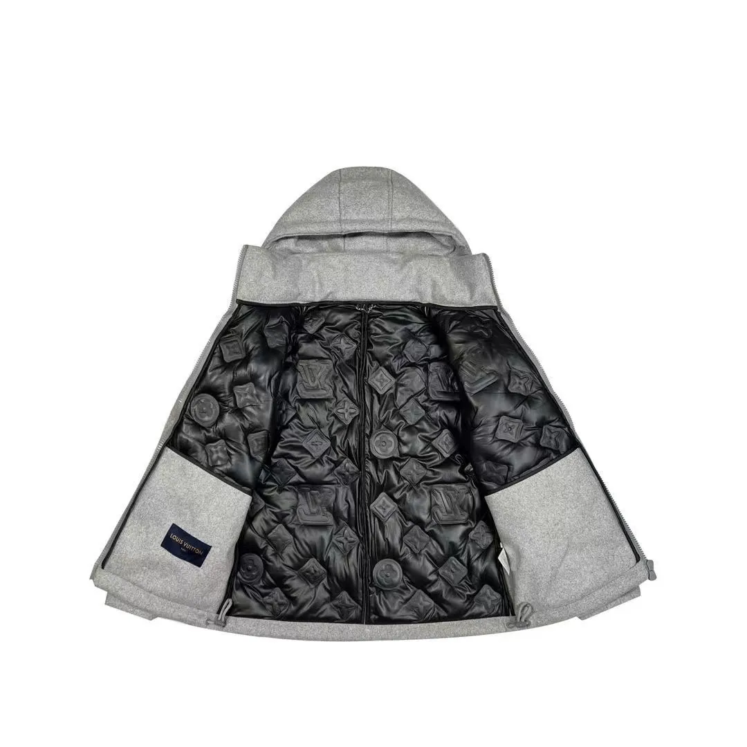 New Fashion Suit Jacket Embossing Process Down Jacket