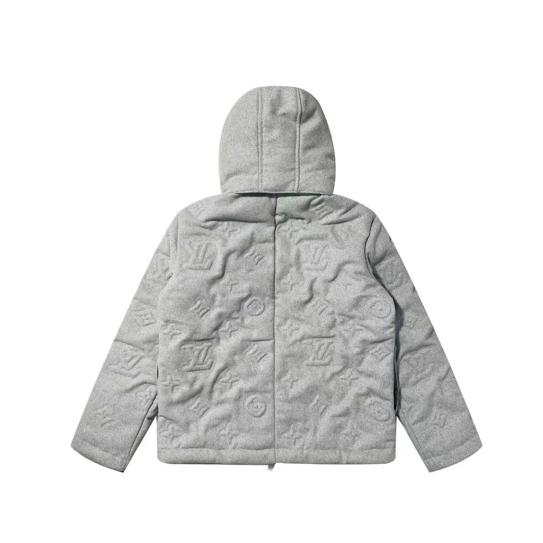 New Fashion Suit Jacket Embossing Process Down Jacket