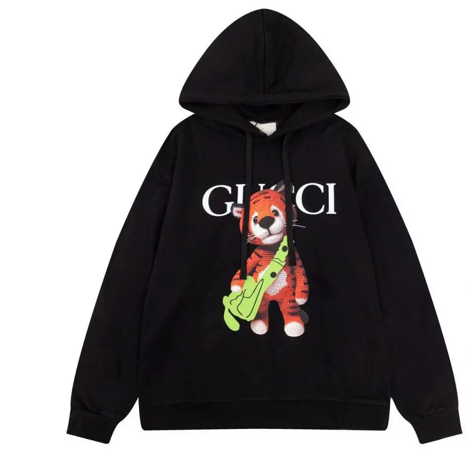 Autumn and winter new letter classic round neck sweater print loose