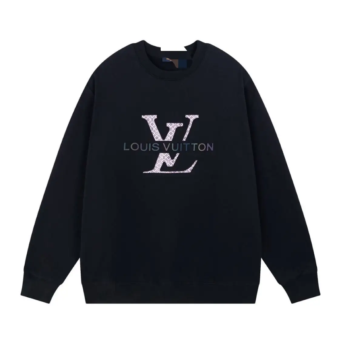 Autumn and winter new letter classic round neck sweater print loose