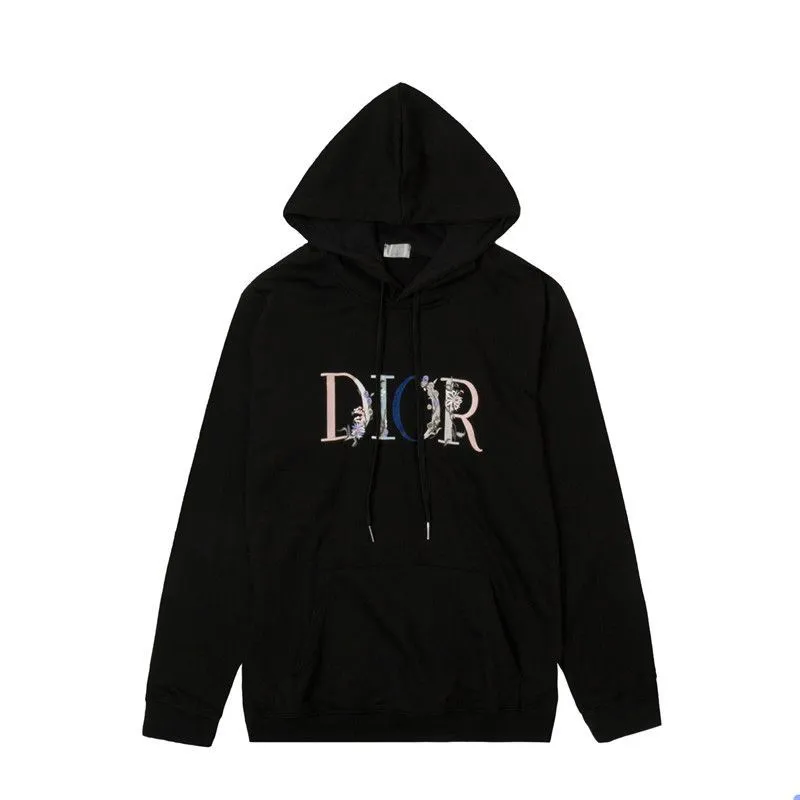 Autumn and winter new letter classic round neck sweater print loose