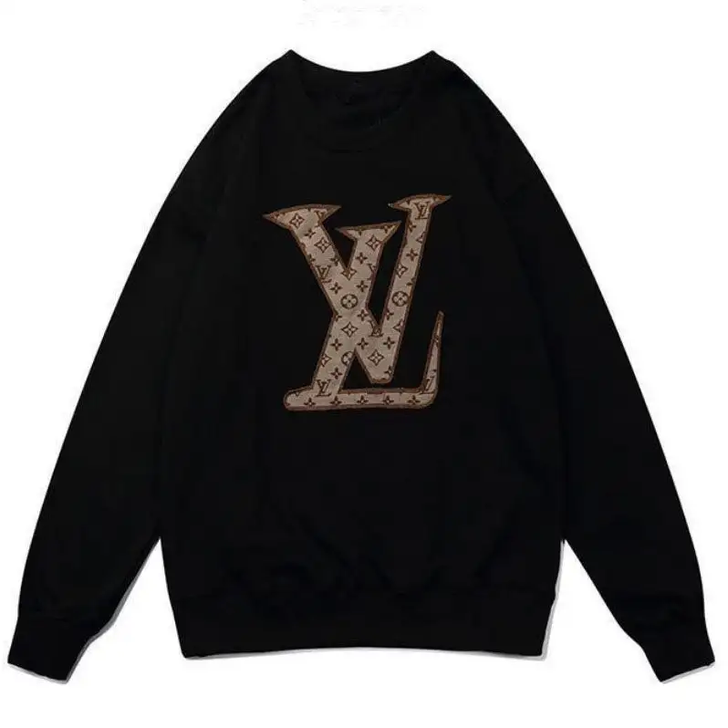 Autumn and winter new letter classic round neck sweater print loose