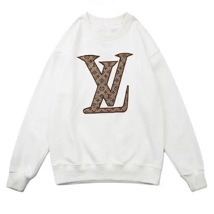 Autumn and winter new letter classic round neck sweater print loose