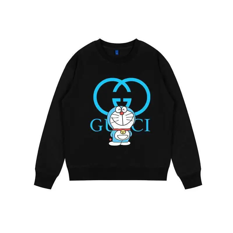 Autumn and winter new letter classic round neck sweater print loose