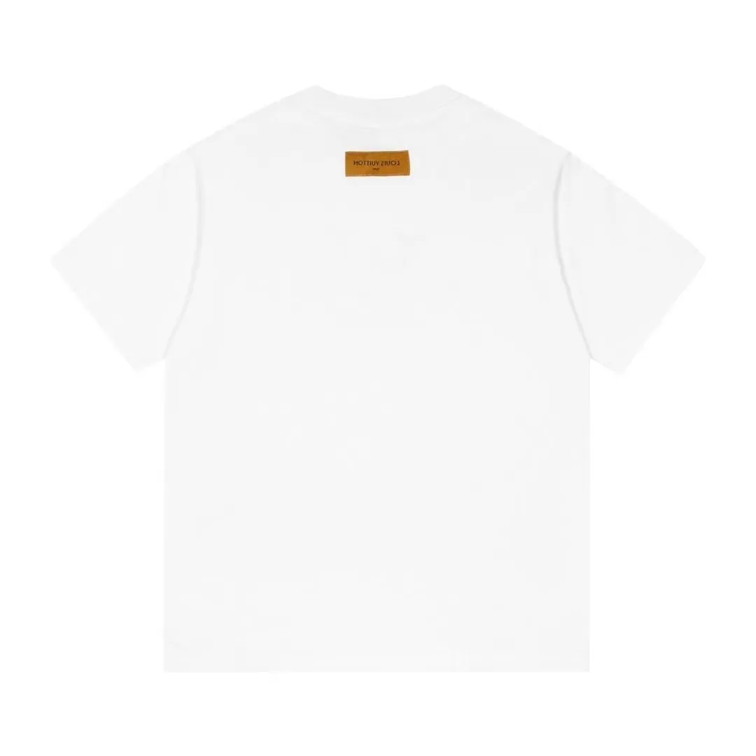 Spring and summer new letter classic round neck printed short-sleeved T-shirt loose