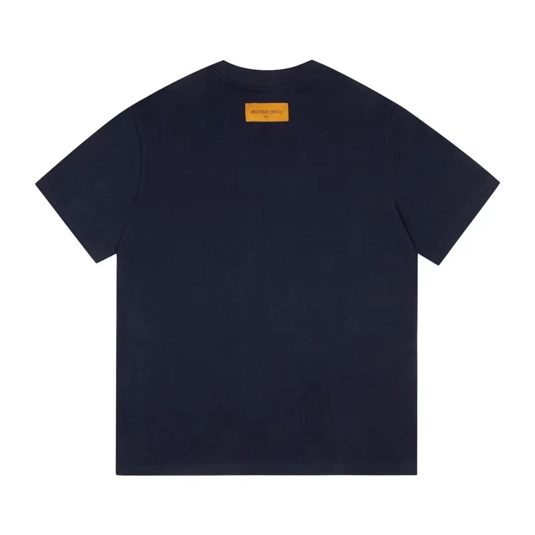 Spring and summer new letter classic round neck printed short-sleeved T-shirt loose