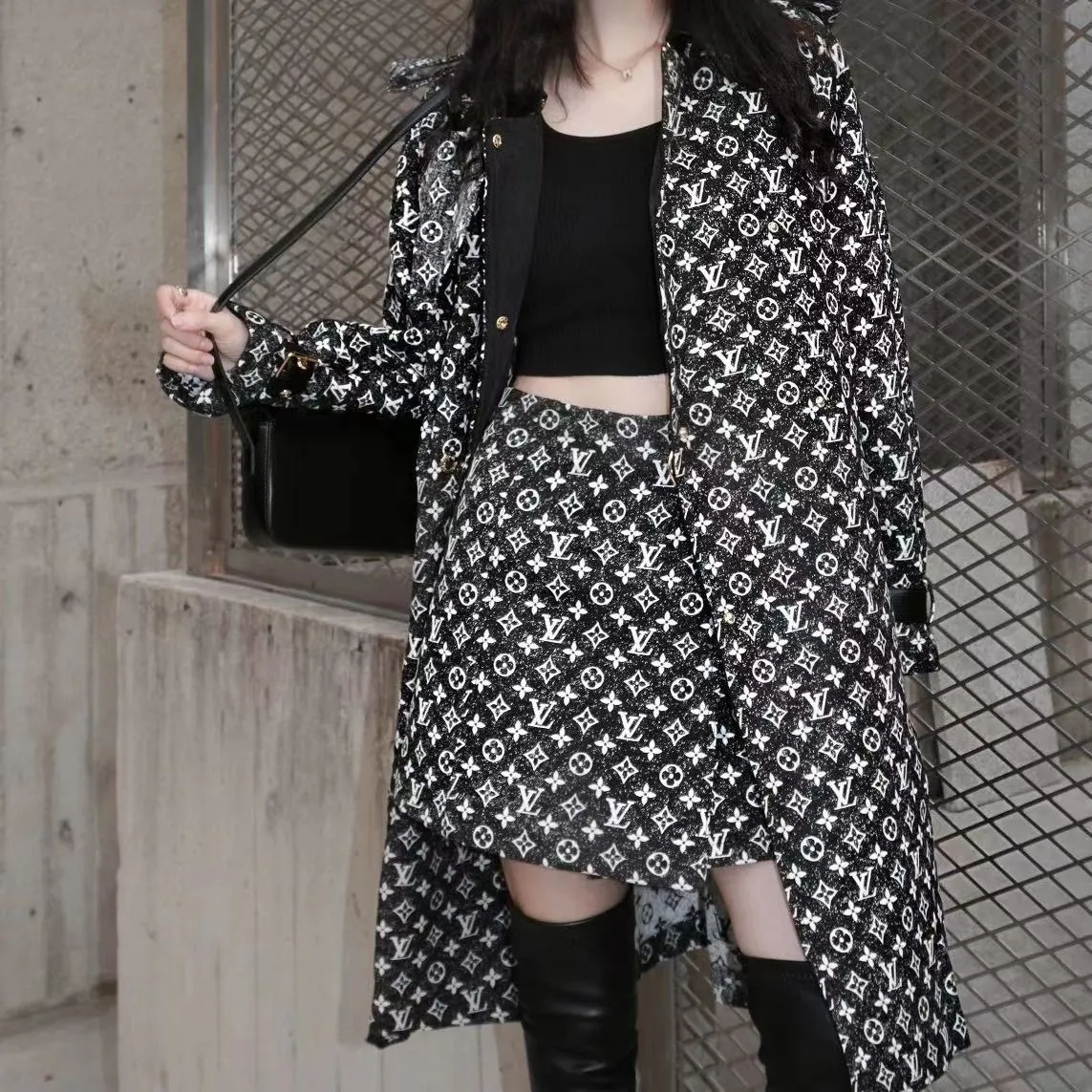 New Suit coat and skirt