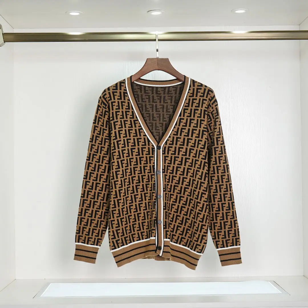 Print Fashion Cardigan Sweater