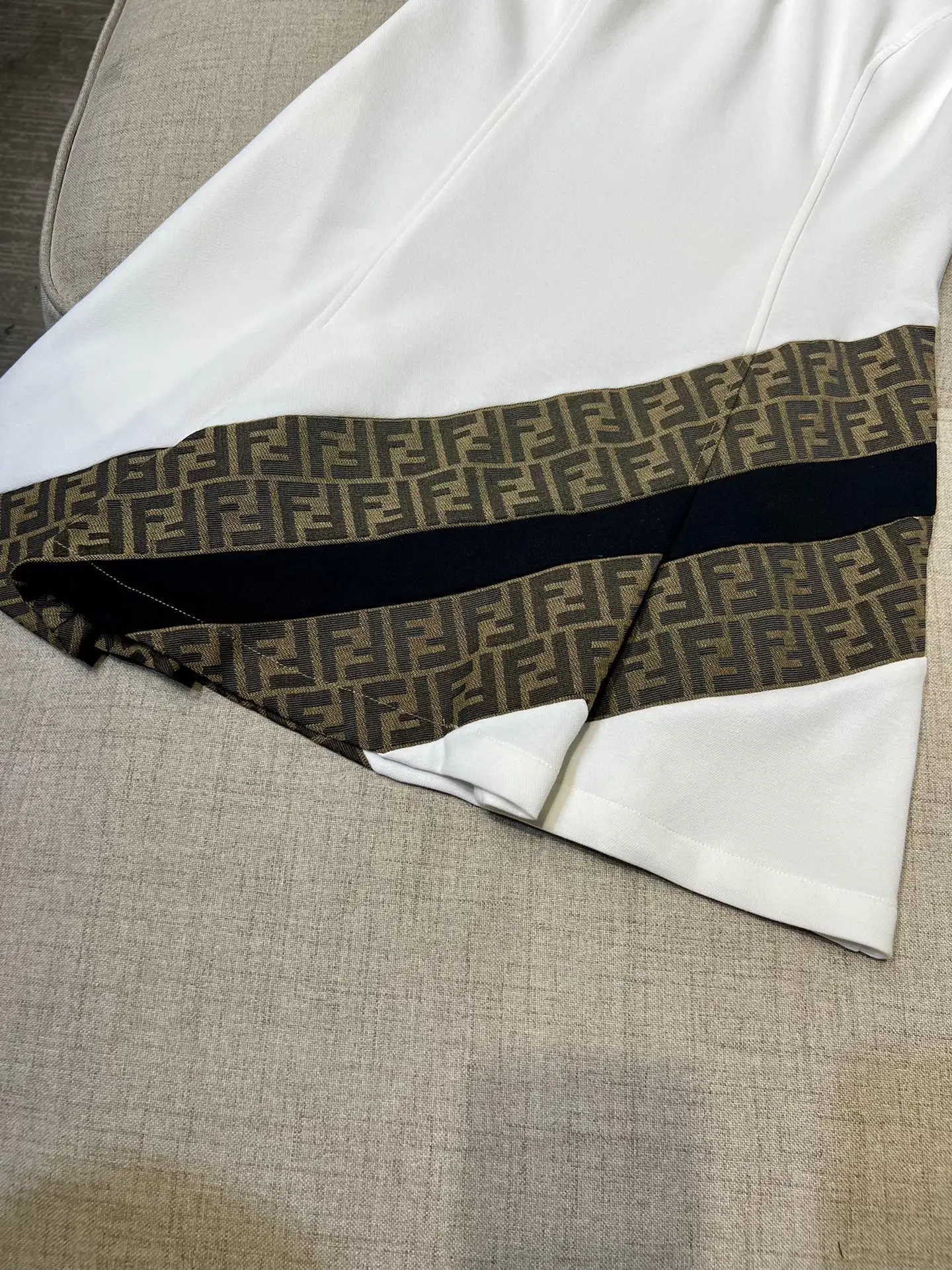 Polo Shirt Lapel Stitching Presbyopia Dress