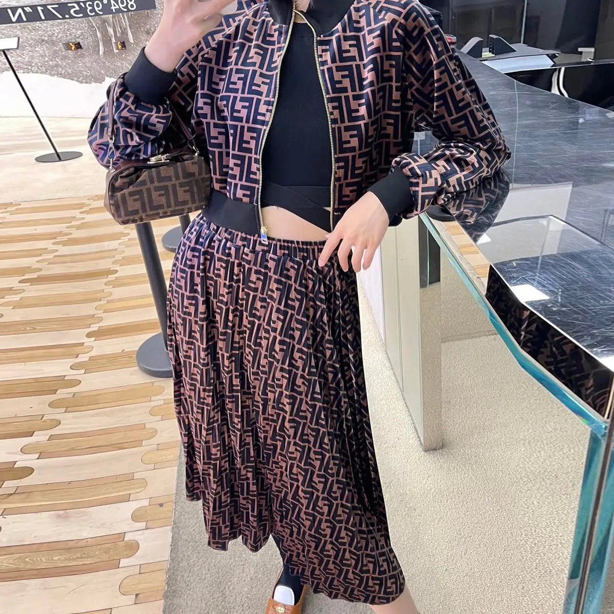 Classic Fashion Pleated Skirt