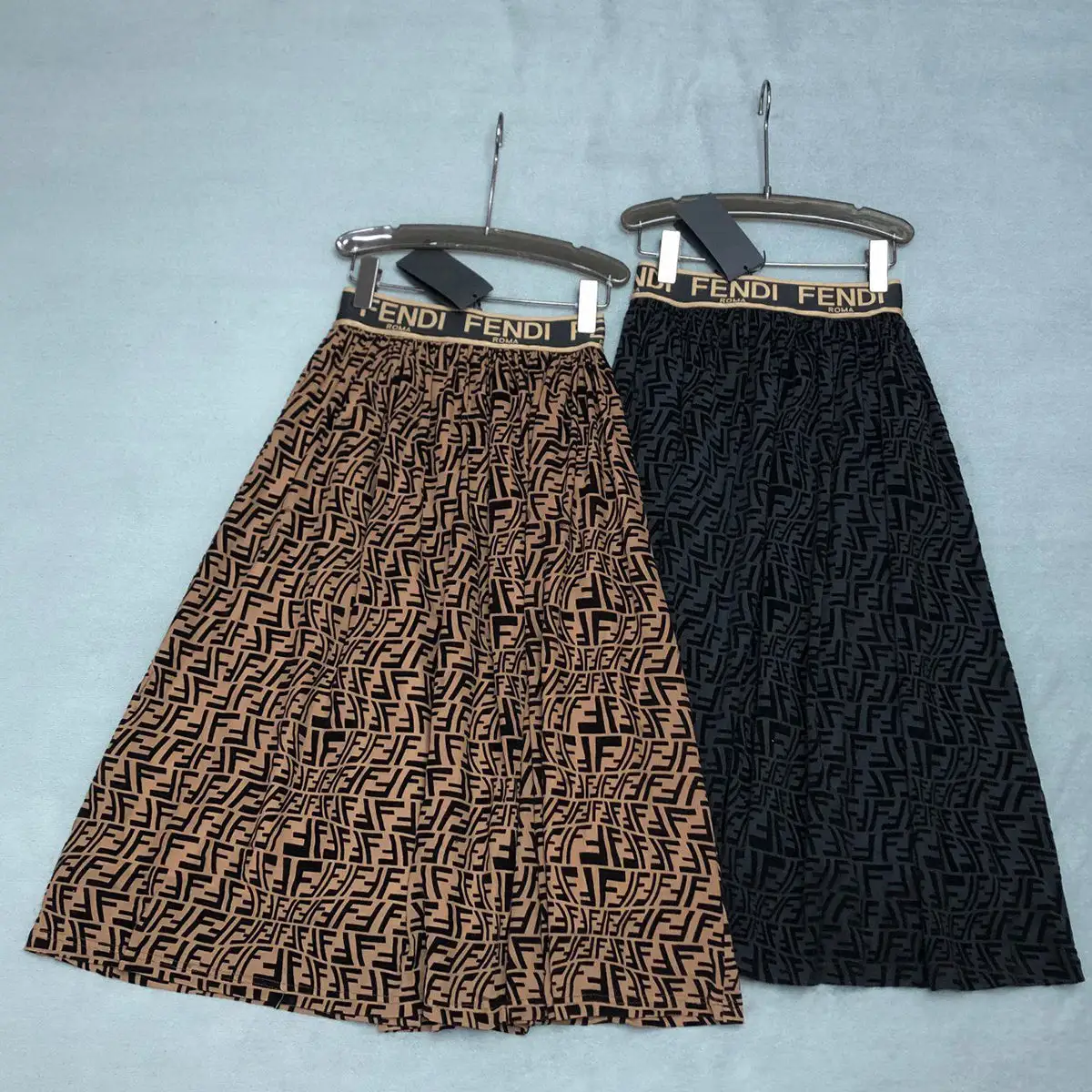 Spring summer new thick mesh skirt