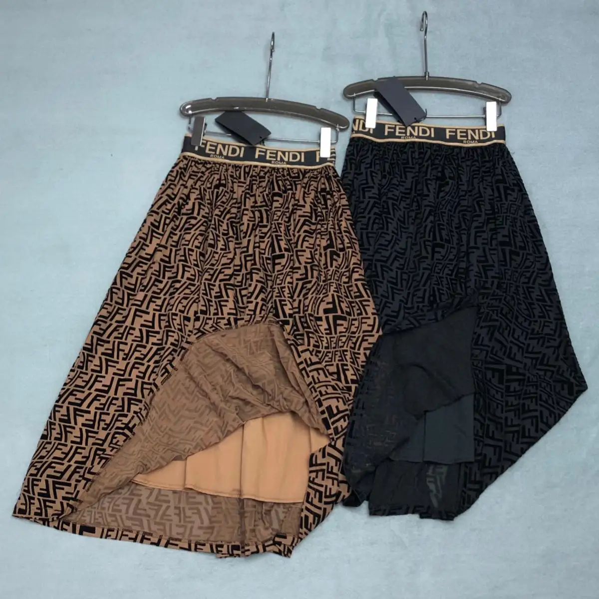 Spring summer new thick mesh skirt