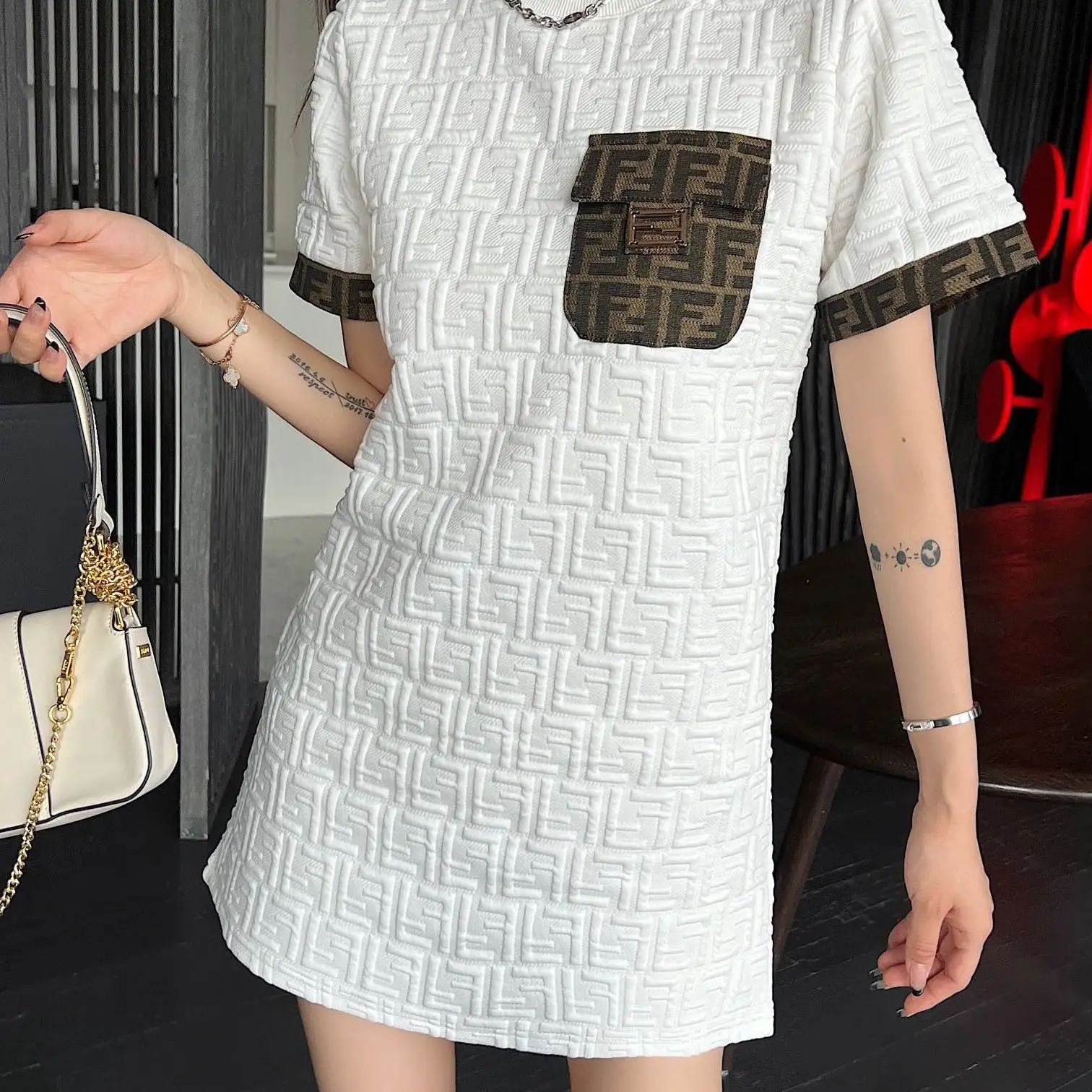 New Fashion Jacquard Dress