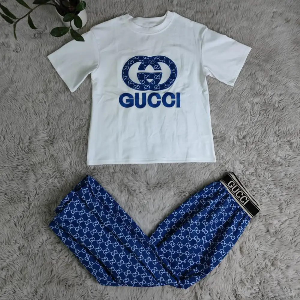 Fashion casual short sleeved set