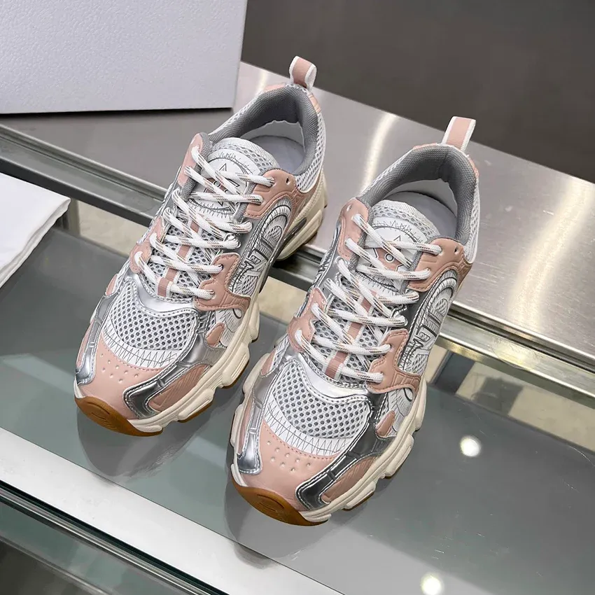 Luxury embroidered mesh versatile casual sports shoes