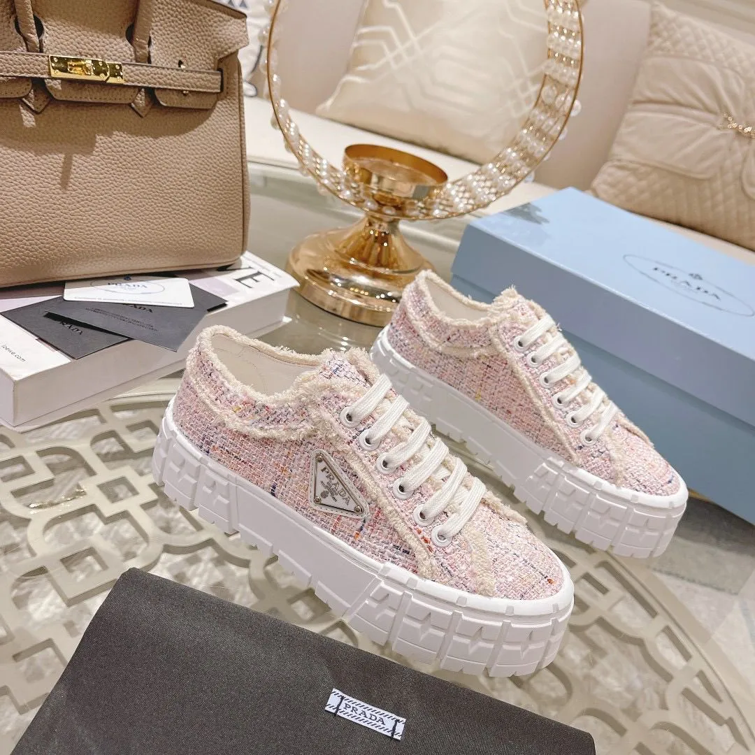 New Thick-soled Muffin Board Shoes Women's Sports Shoes Casual