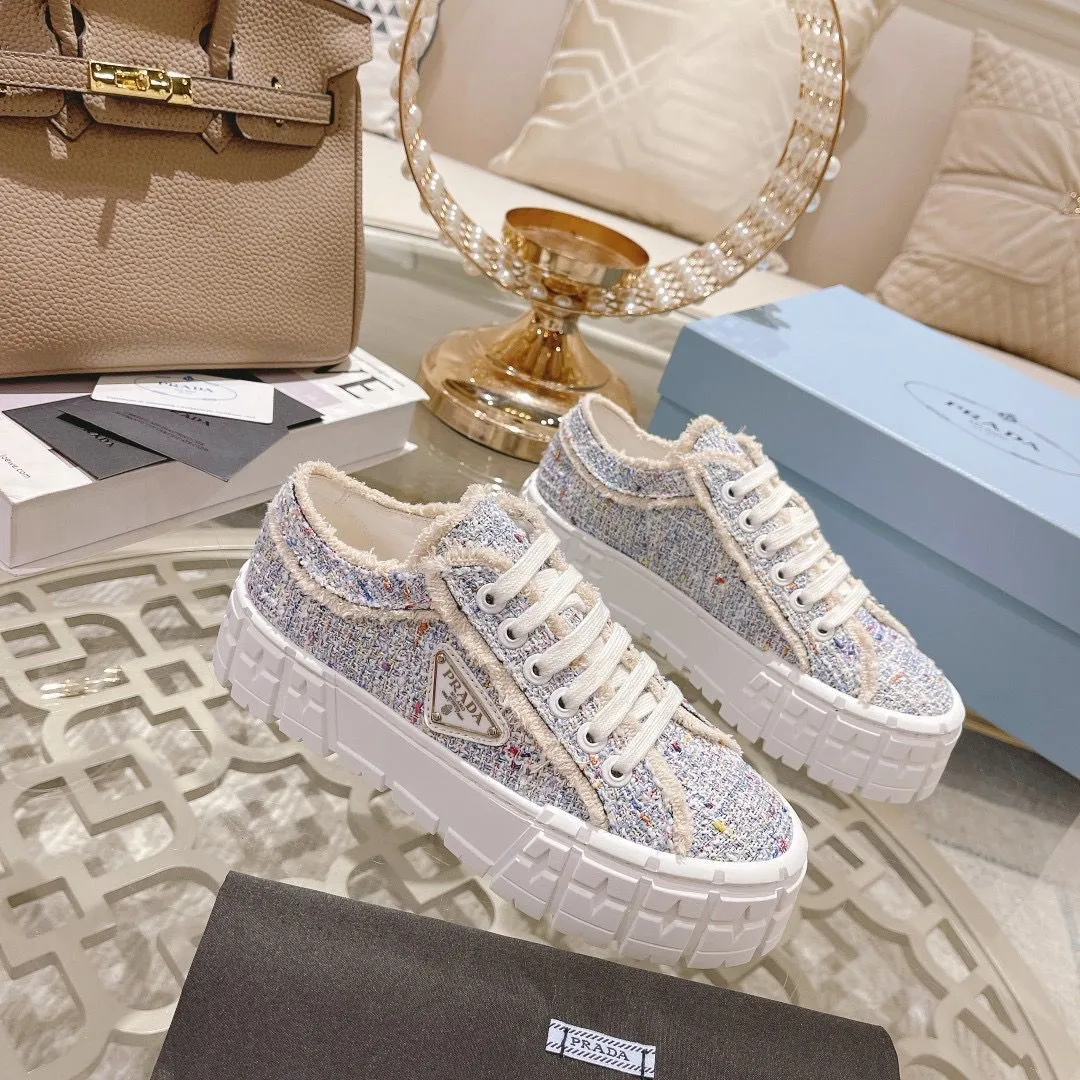 New Thick-soled Muffin Board Shoes Women's Sports Shoes Casual