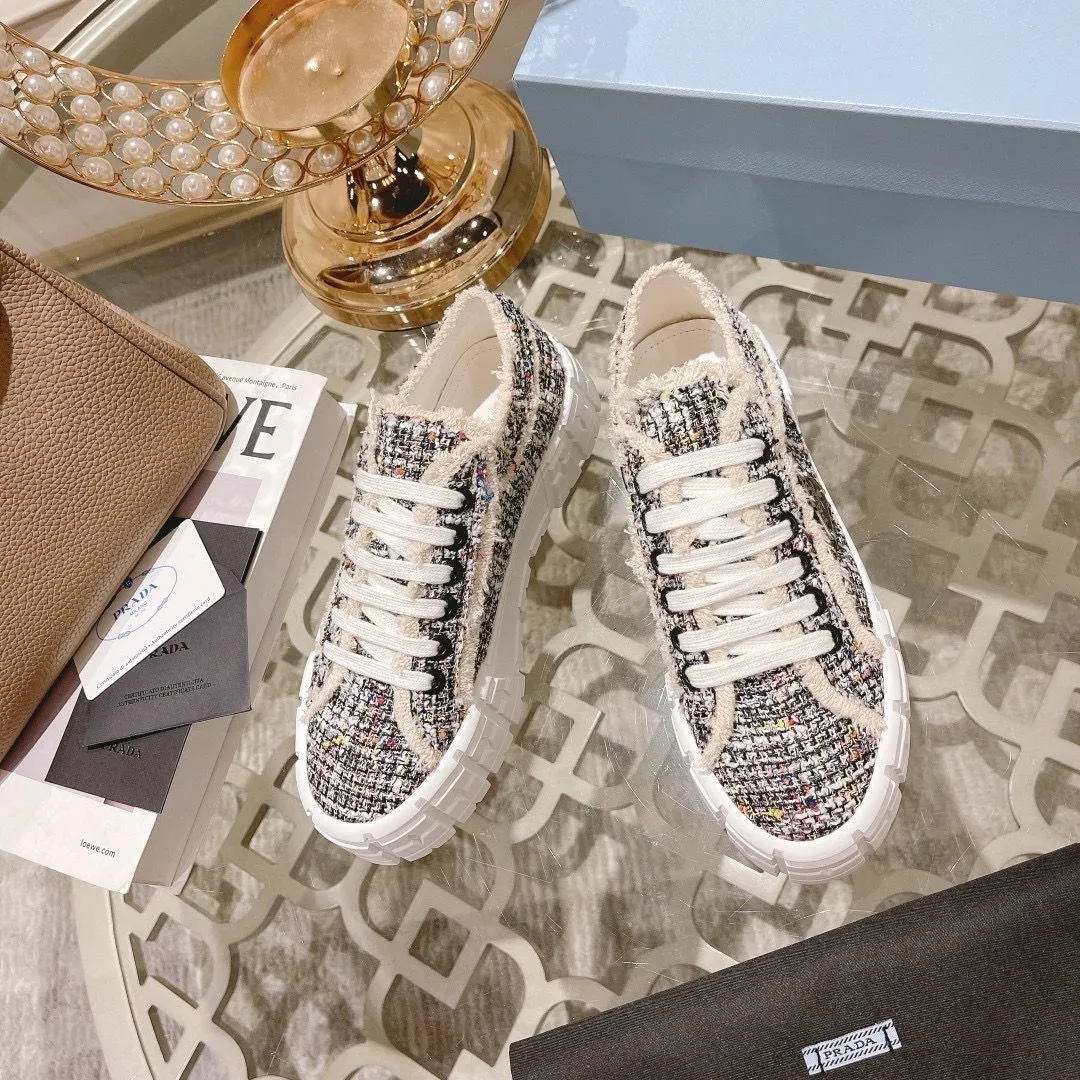 New Thick-soled Muffin Board Shoes Women's Sports Shoes Casual