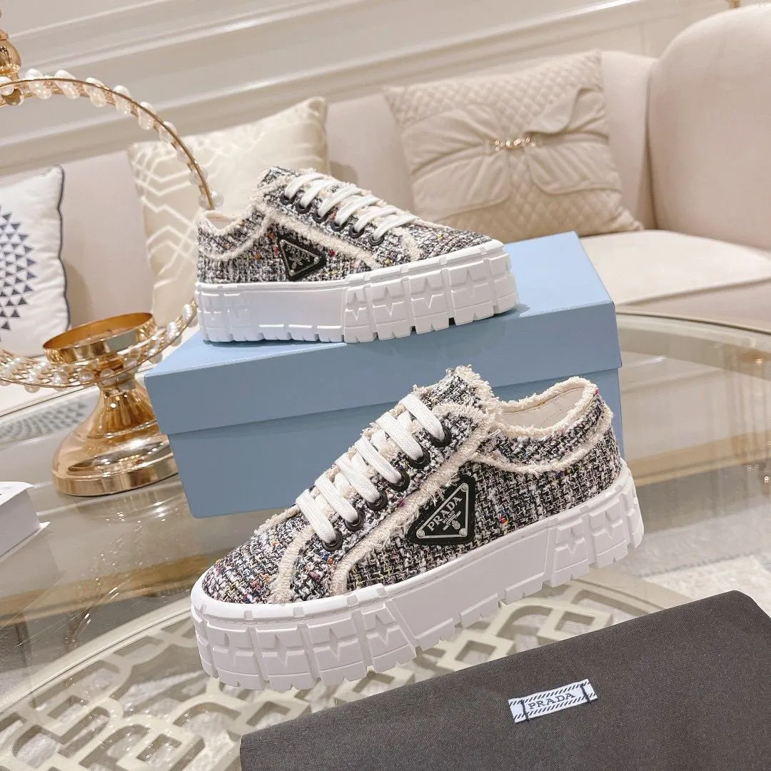 New Thick-soled Muffin Board Shoes Women's Sports Shoes Casual