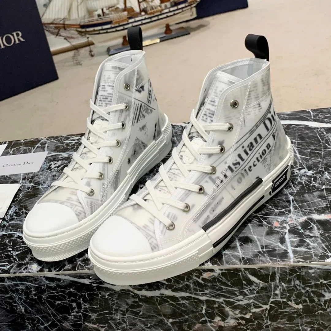 New fashionable and versatile casual high top sports shoes