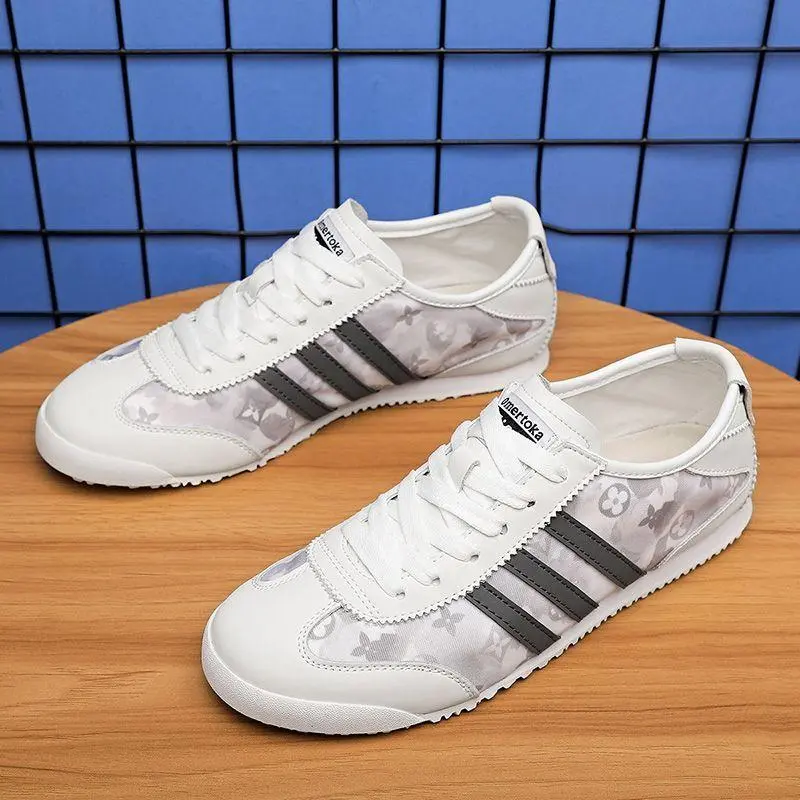 New Breathable Canvas Shoes Men's Casual Sneakers