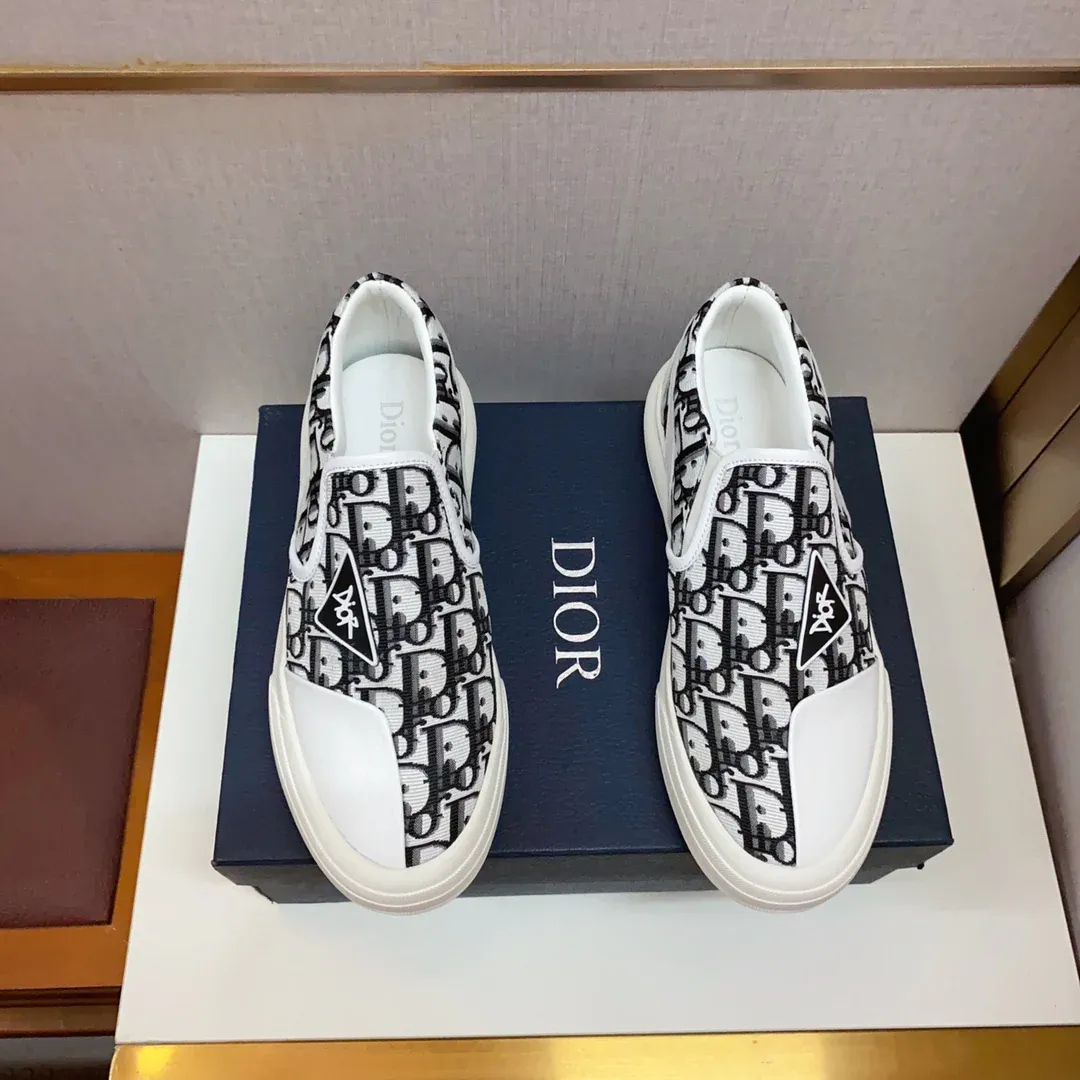 Trendy classic printed men's casual sneakers