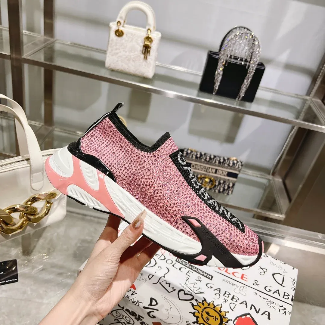 new spring fashion luxury women's casual sneakers