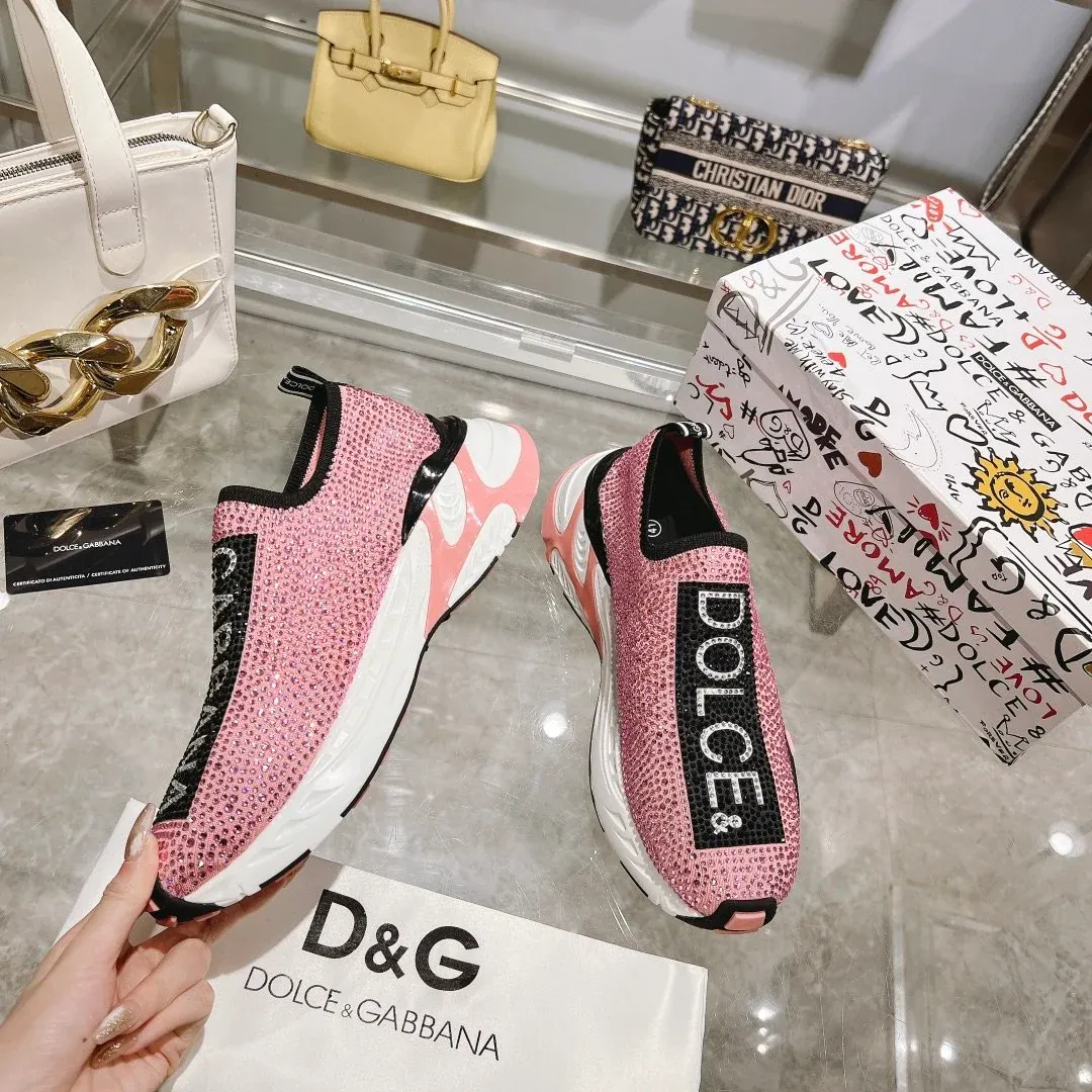 new spring fashion luxury women's casual sneakers
