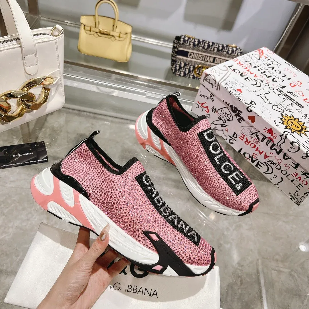 new spring fashion luxury women's casual sneakers