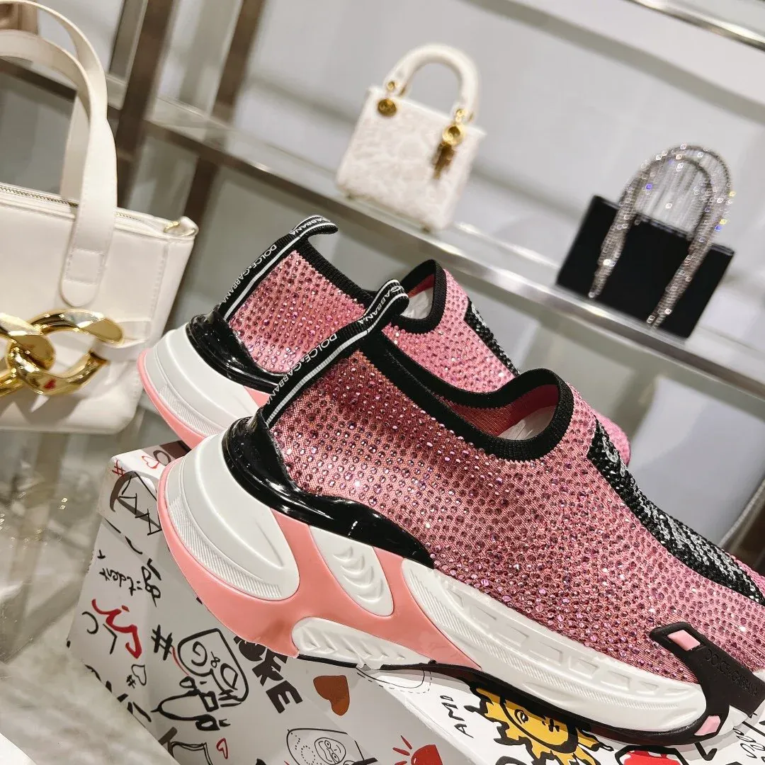new spring fashion luxury women's casual sneakers