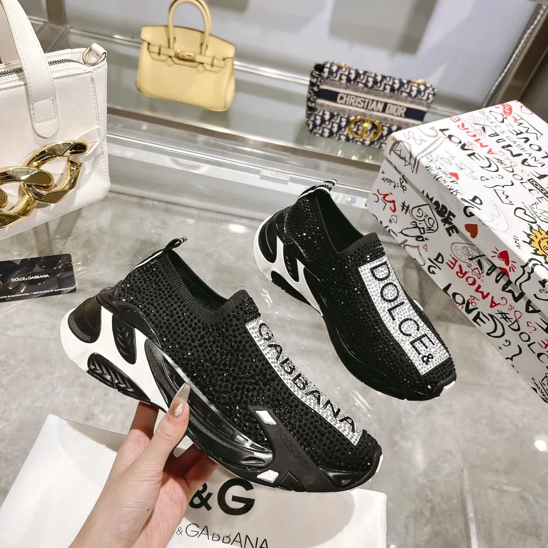 new spring fashion luxury women's casual sneakers