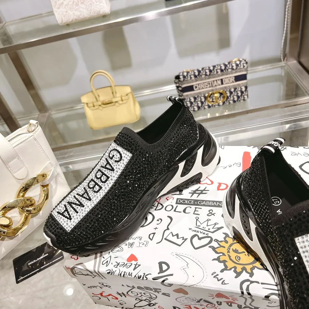 new spring fashion luxury women's casual sneakers