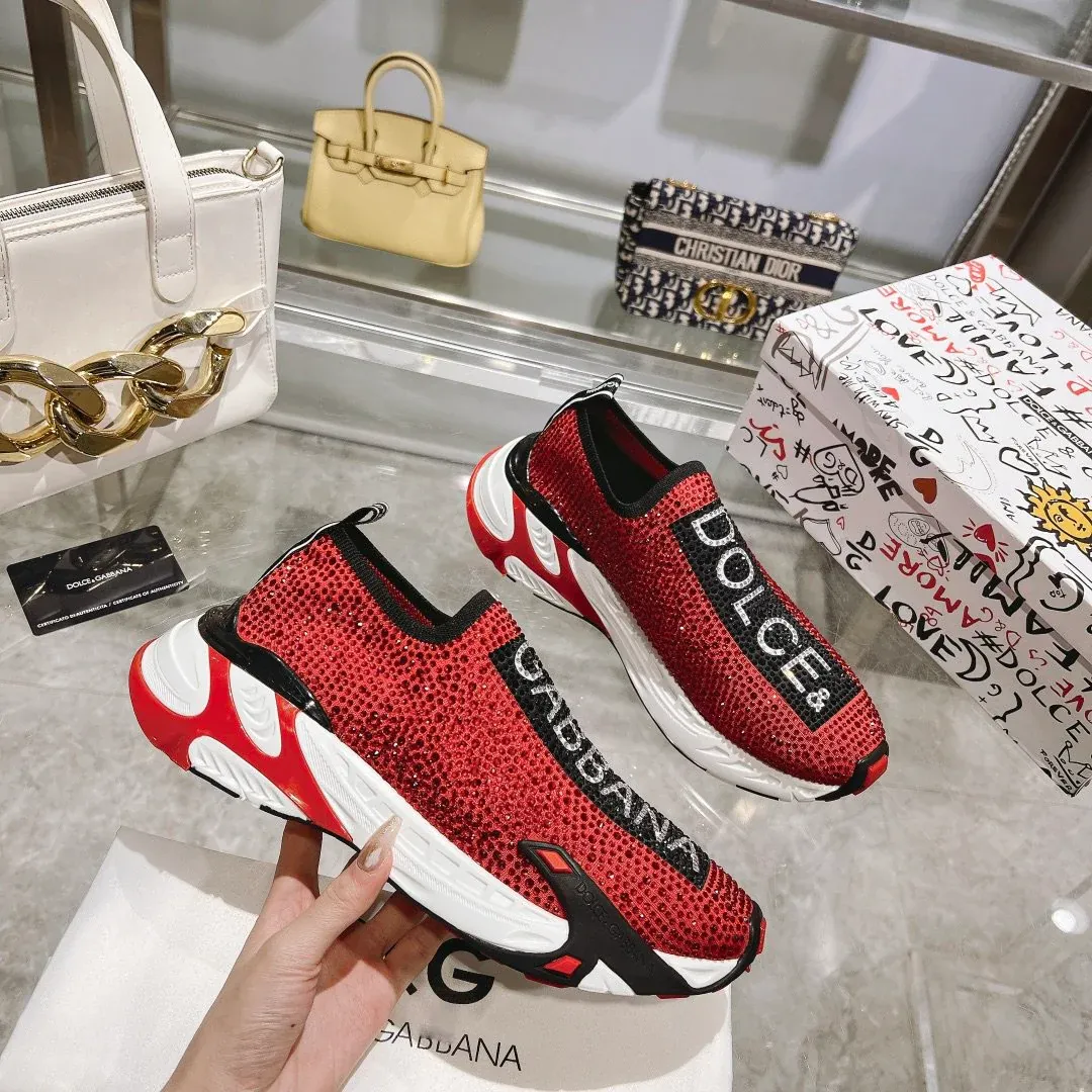 new spring fashion luxury women's casual sneakers