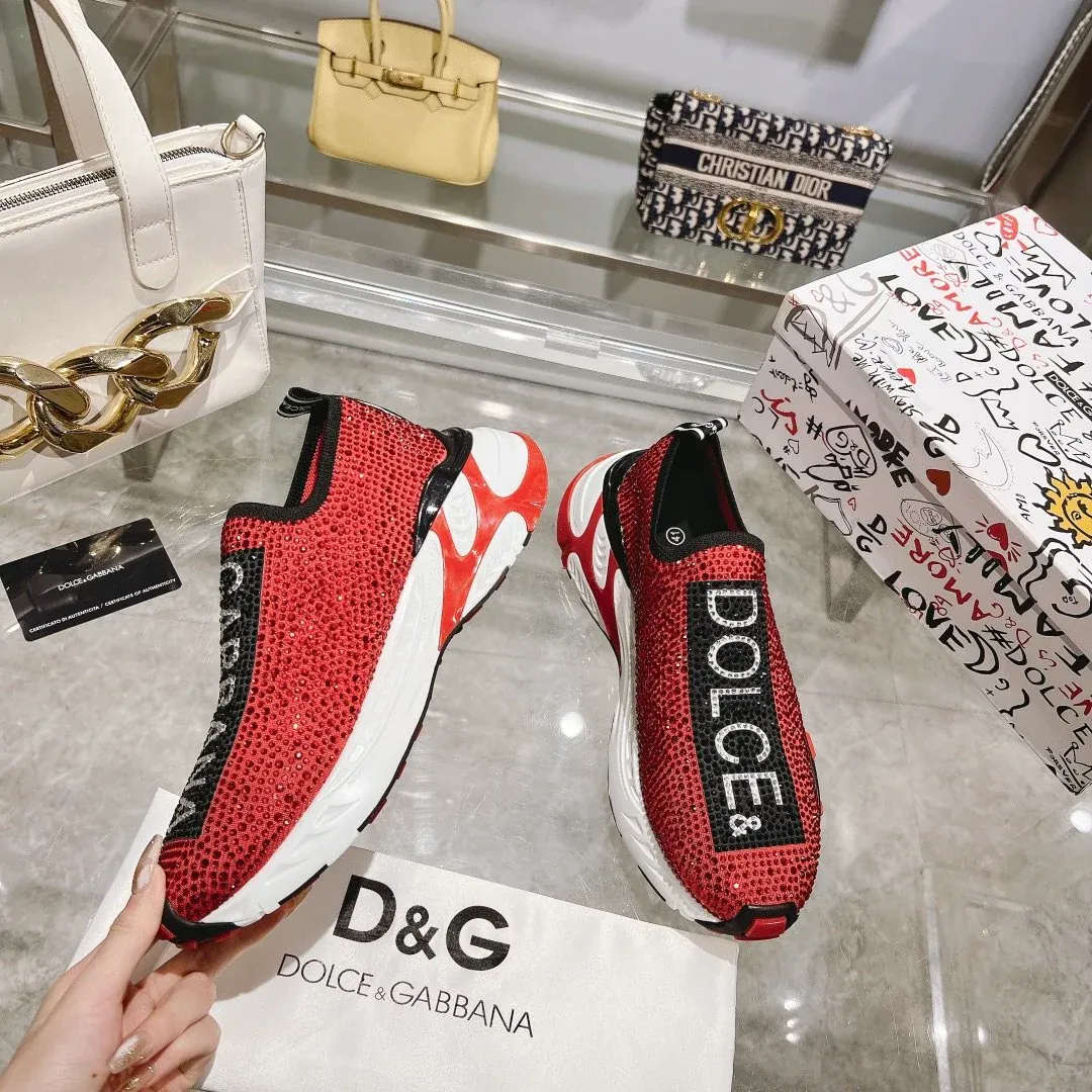 new spring fashion luxury women's casual sneakers