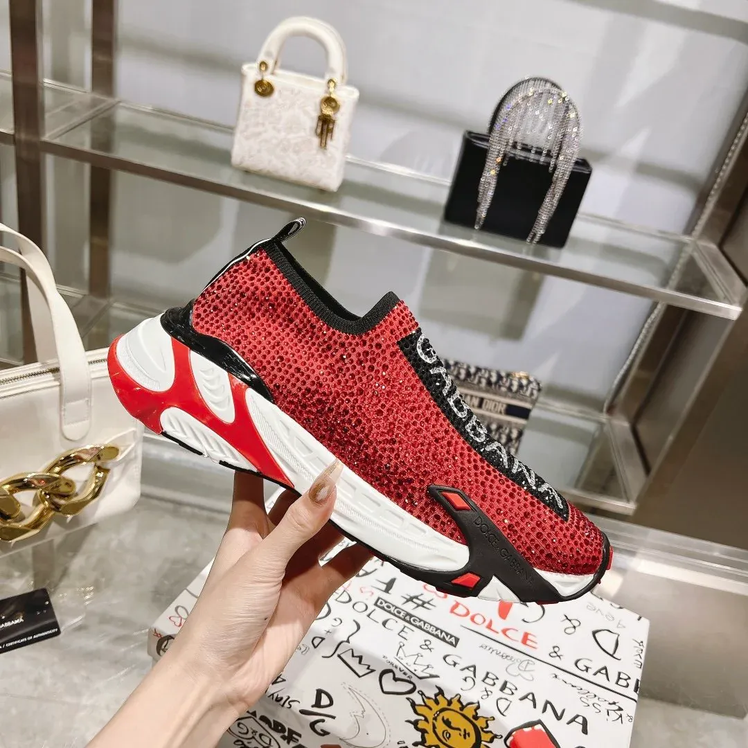new spring fashion luxury women's casual sneakers