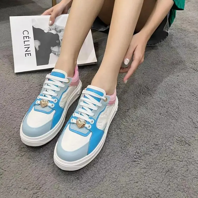 Fashion casual printed low cut women's sports shoes