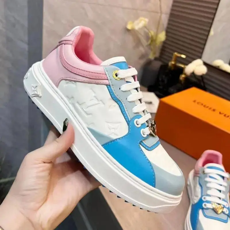 Fashion casual printed low cut women's sports shoes