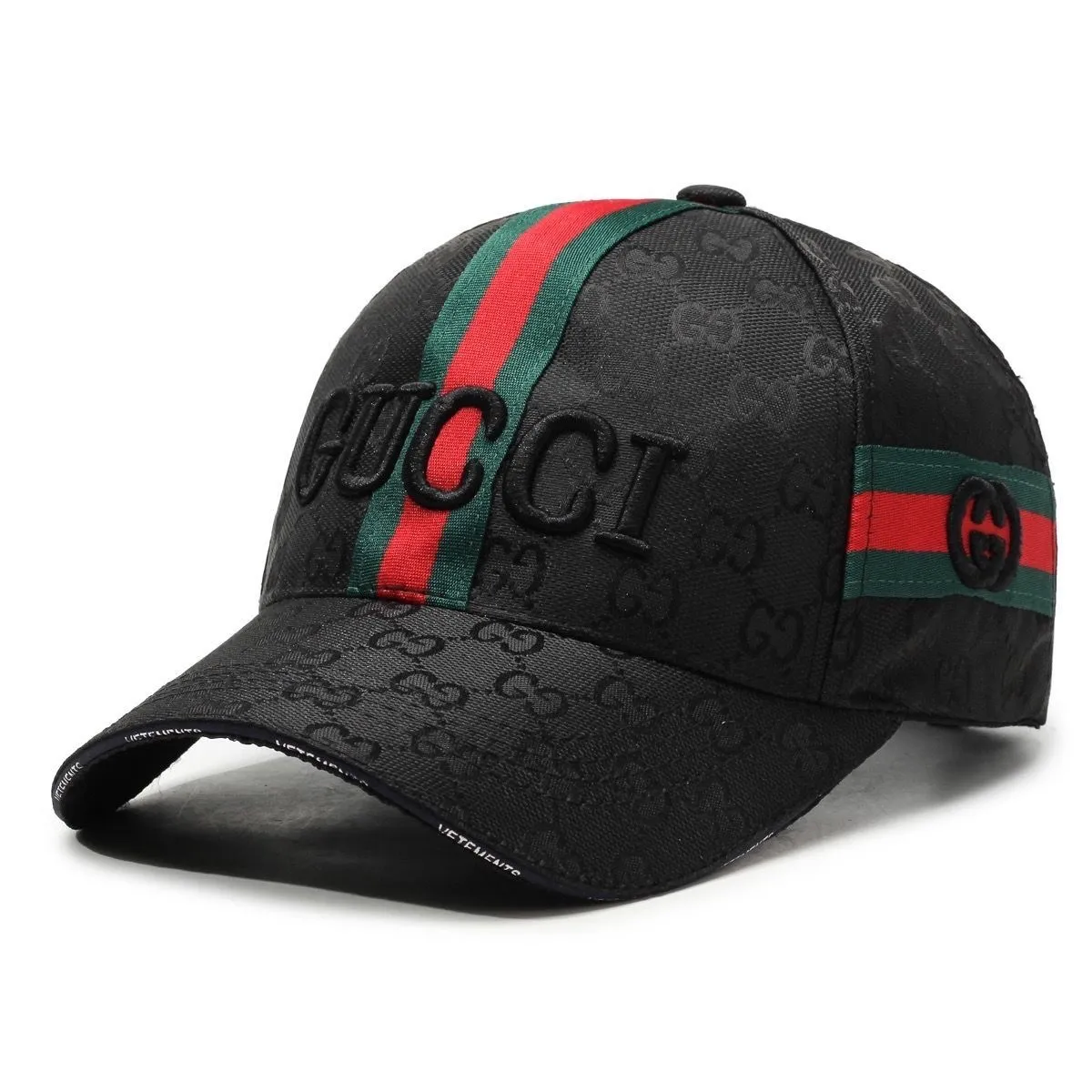 Branded Canvas Letter Baseball Cap