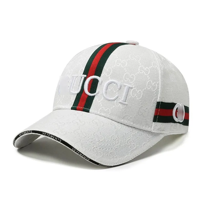 Branded Canvas Letter Baseball Cap