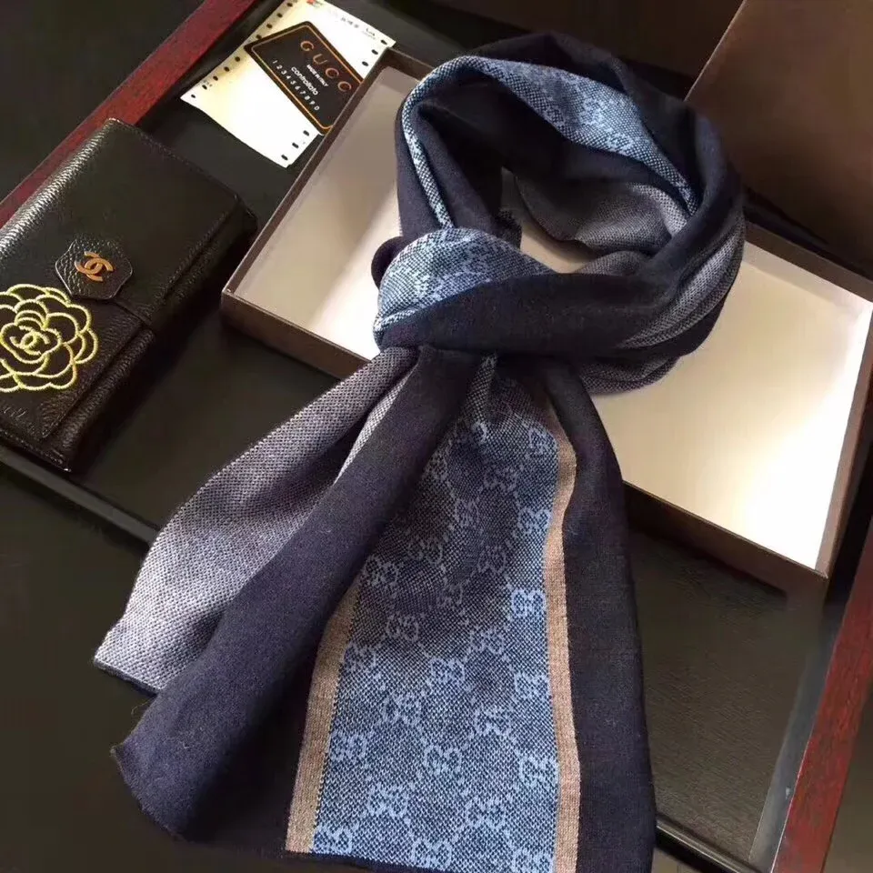 New men's double-sided cashmere scarf 1024110116