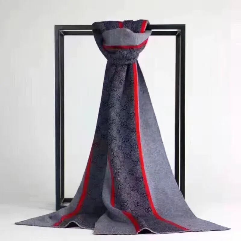 New men's double-sided cashmere scarf 1024110116