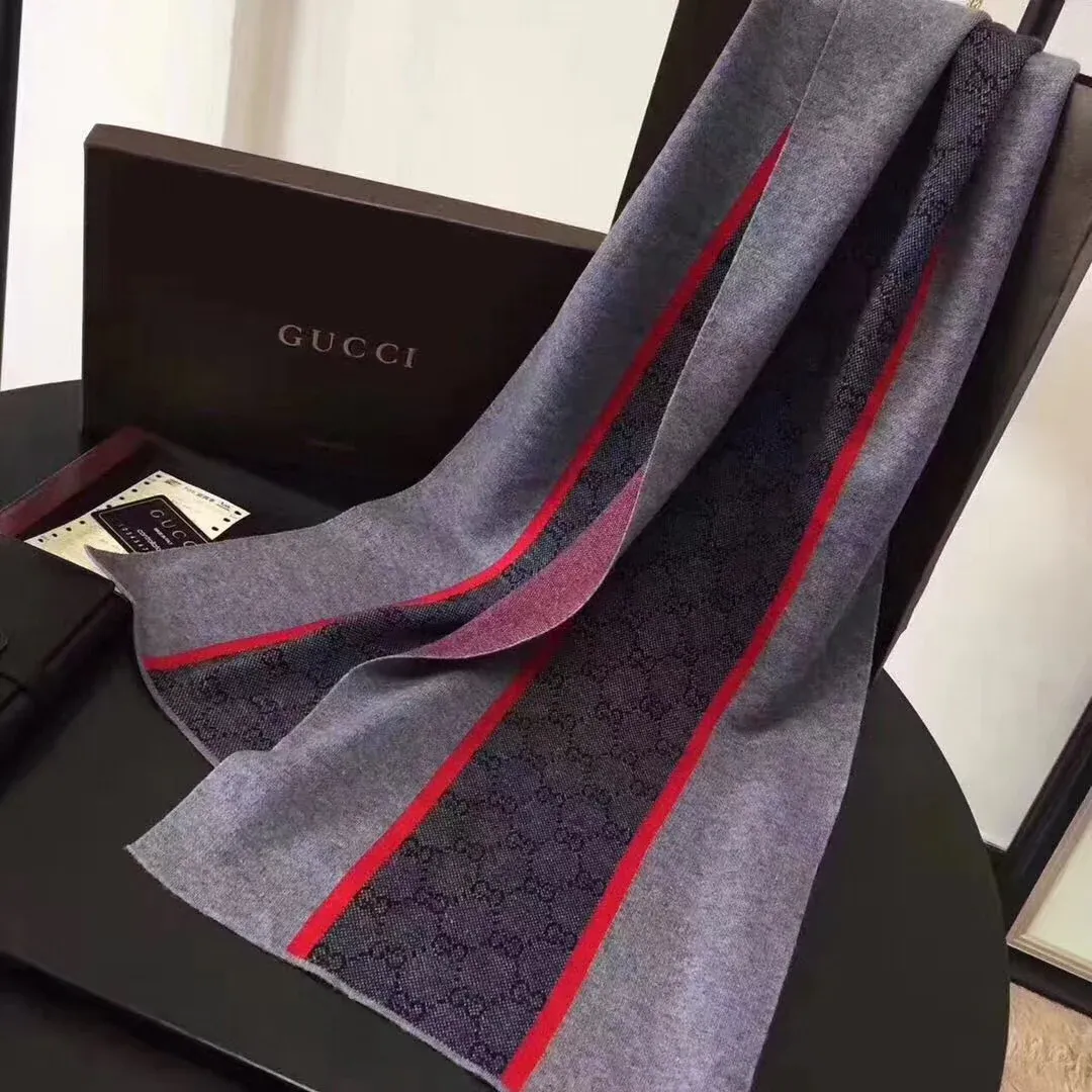 New men's double-sided cashmere scarf 1024110116