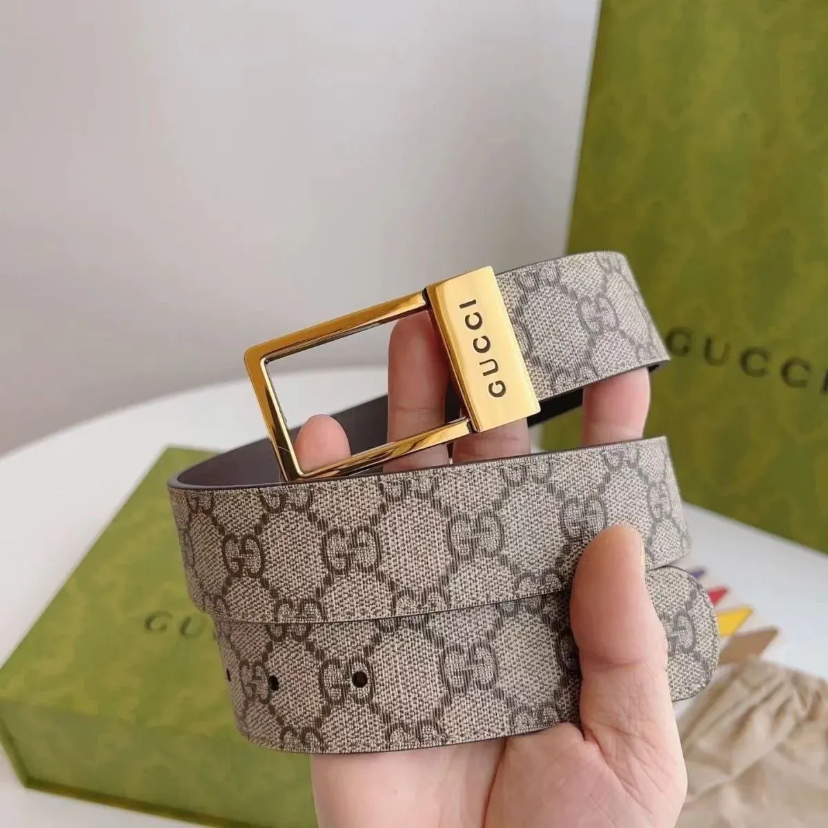 New Men's Real Cowhide Belt Casual All-match